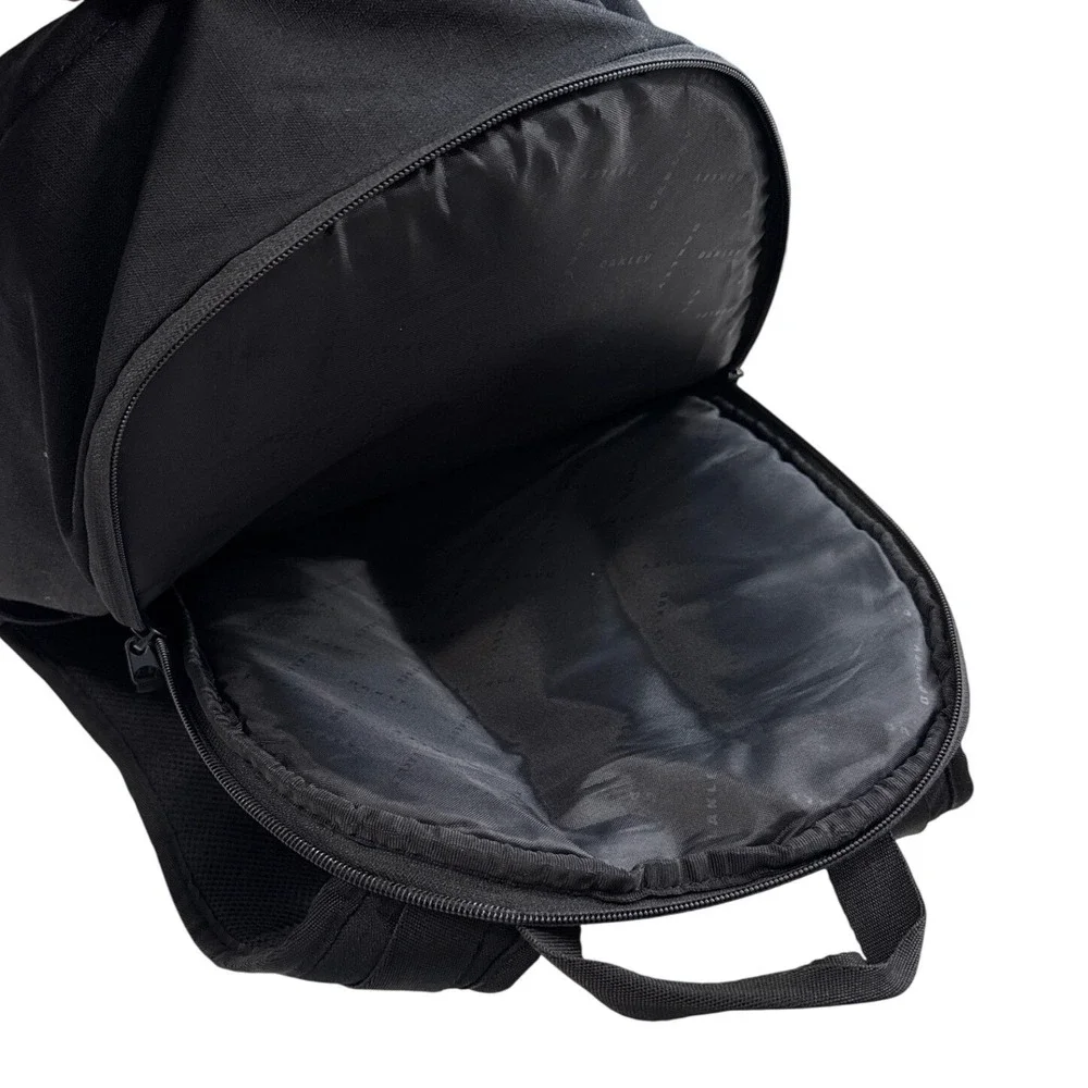 Oakley Cordura Fabric Backpack Black Charcoal Grey Tactical Outdoor Bag